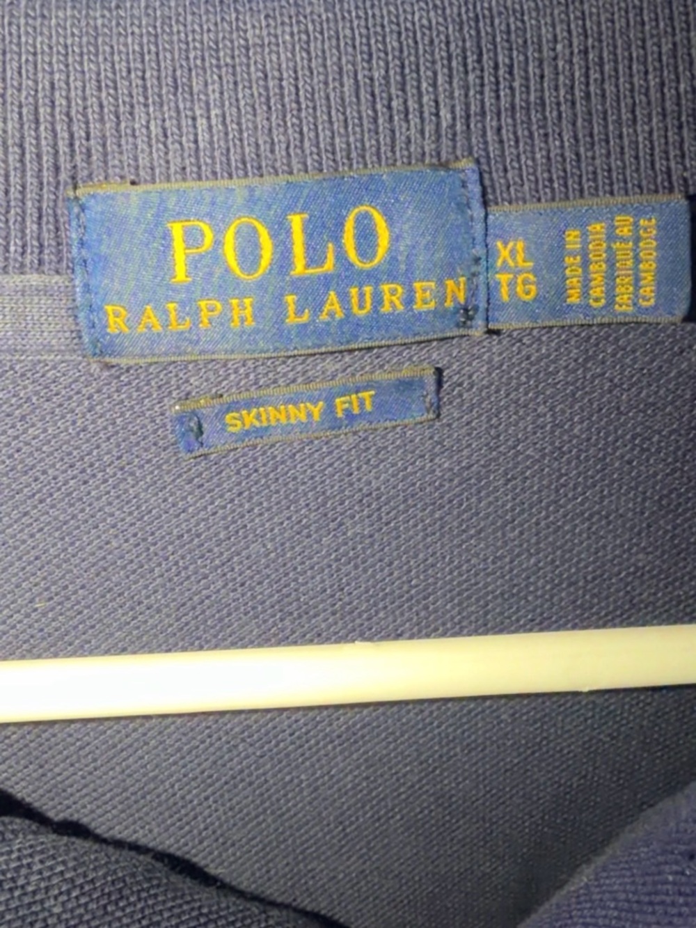 Polo by Ralph Lauren Navy Embroidered Crest Polo - Picture 2 of 5